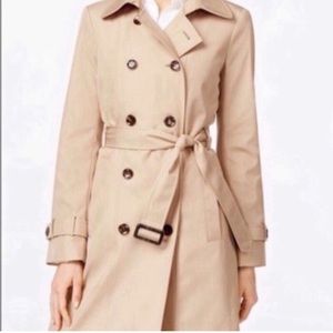 Calvin Klein double breasted trench coat